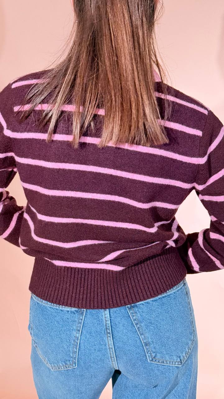 JJXX Ruby polo neck 12298904 BORDEAUX 