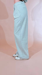 JJXX pantalone billie palazzo con passanti 12302964 GRIGIO 