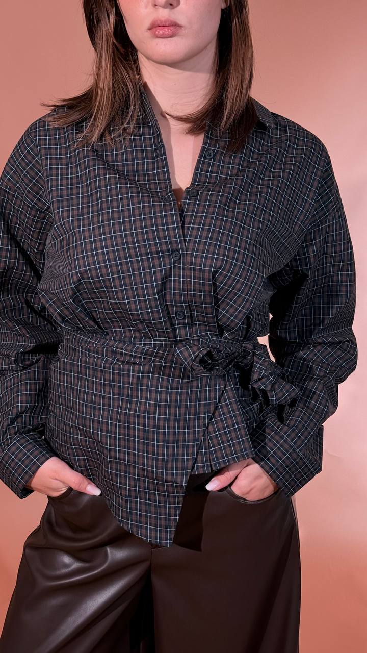 JJXX Camicia Viola 12307129 MORO 