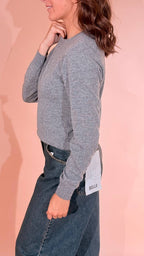 KONTATTO Girocollo basic 3M1107 GRIGIO 