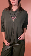KONTATTO Botton cardigan 3M1716CN VERDE 