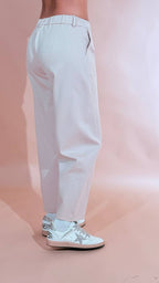 KONTATTO "korea" pantalone con elastico in vita effetto baloon ADF708C BEIGE 
