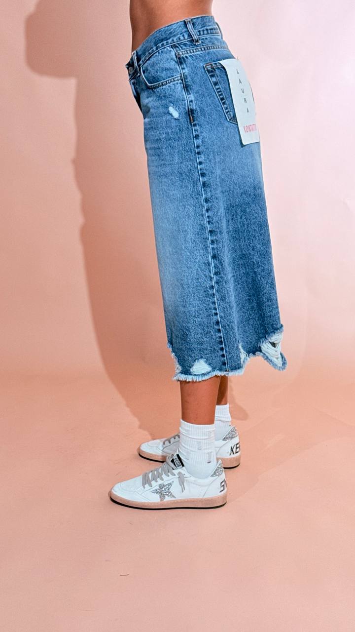 KONTATTO Laura denim coulote GZ4002N DENIM 