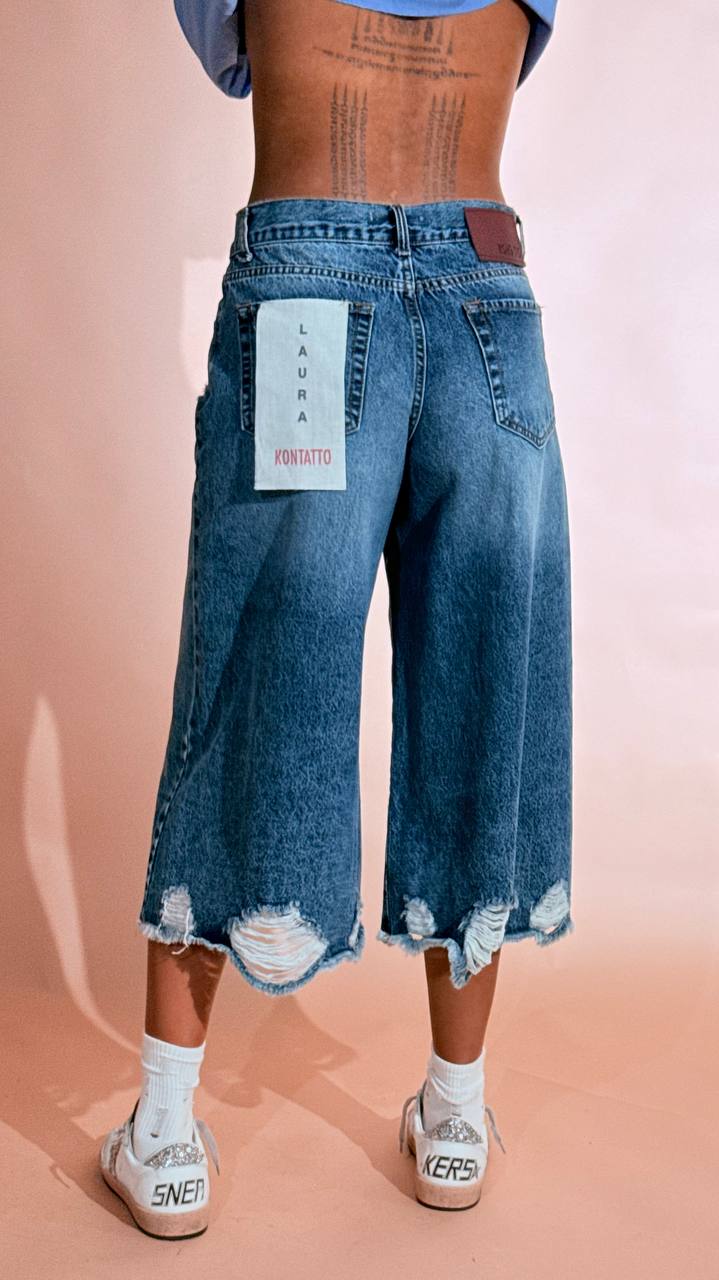 KONTATTO Laura denim coulote GZ4002N DENIM 