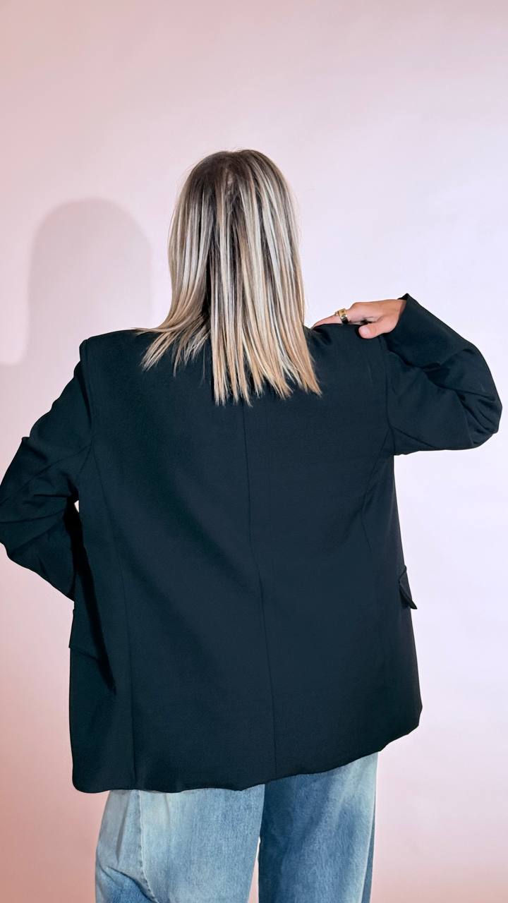 KONTATTO Blazer 1 bottone LM236N NERO 