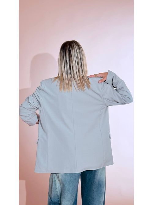 KONTATTO Blazer 1 bottone LM236N TORTORA 