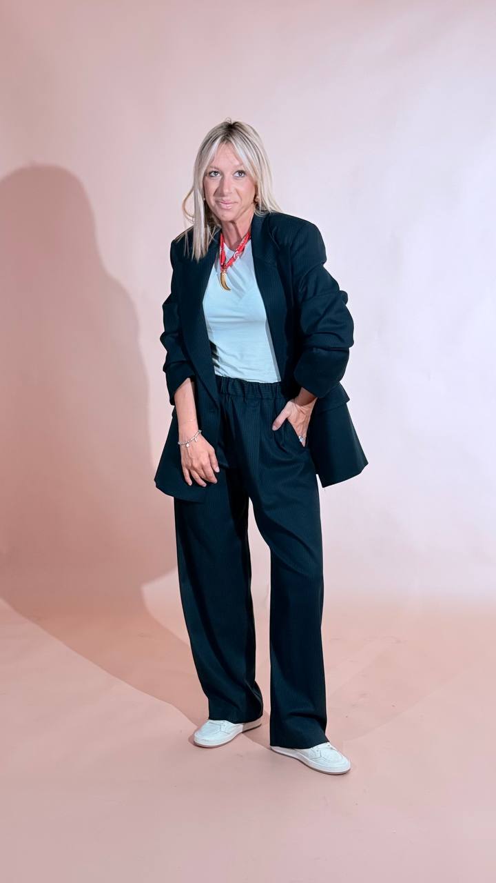 KONTATTO "Bluebird" pantalone MA8005C BLU 
