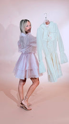 KONTATTO ivory dress ST228N PANNA 