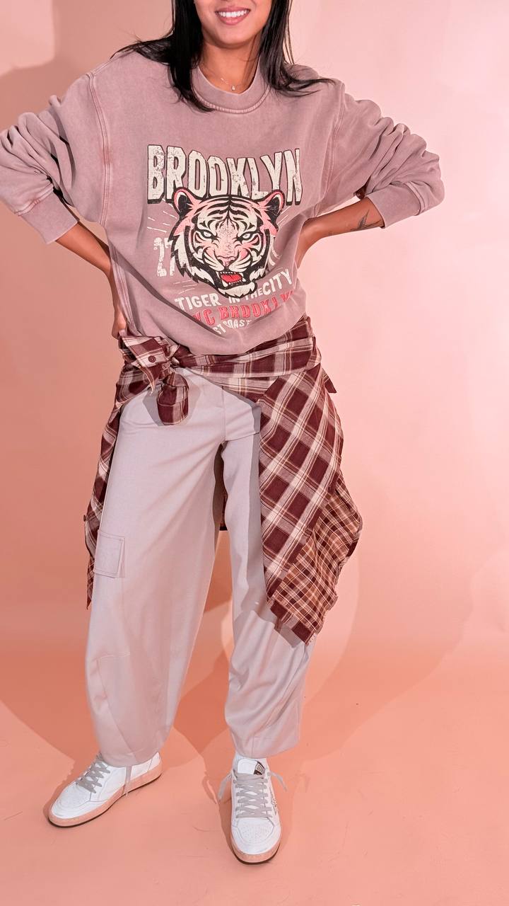 LEVA Bonnie camicia check 1215 BOURDEAUX 