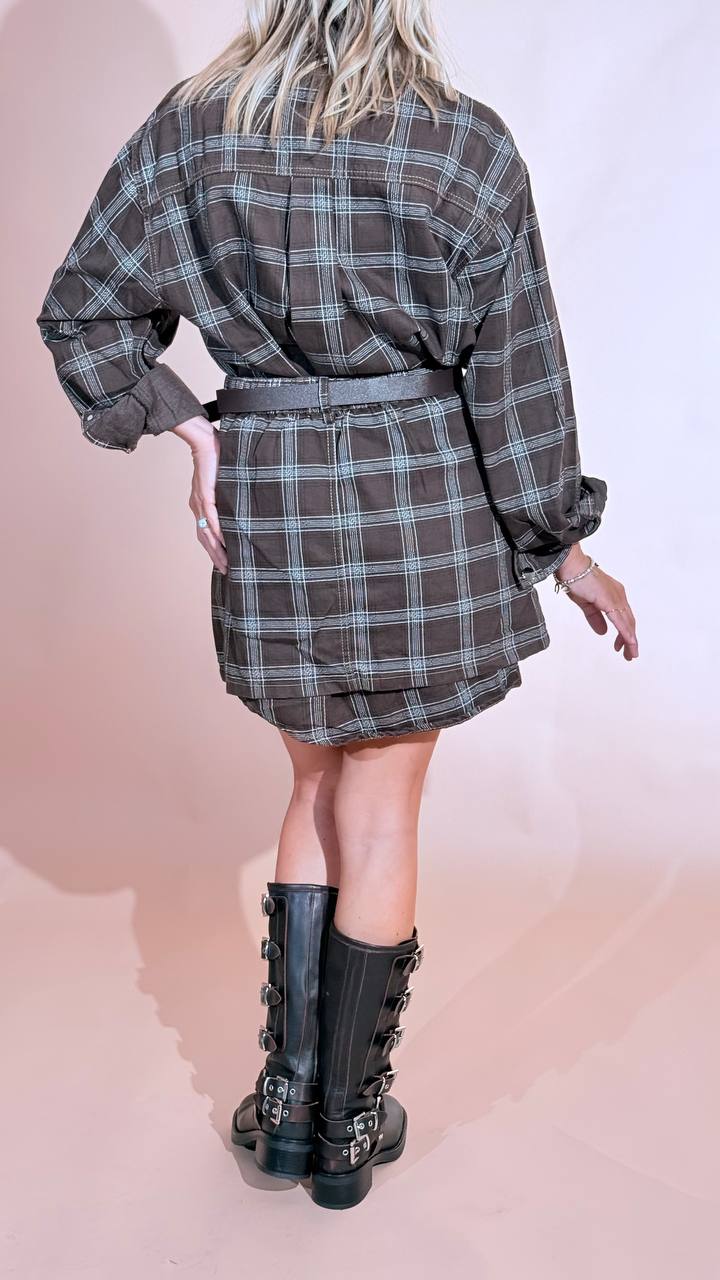 LEVA Co-ord set check 12451 MORO 