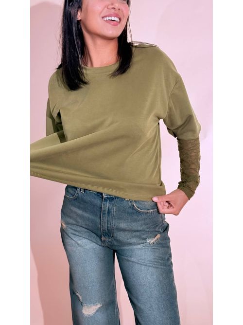 LEVA Sofy t-shirt 19317 VERDE 