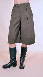 LEVA Bermuda mille righe 19621 VERDE 