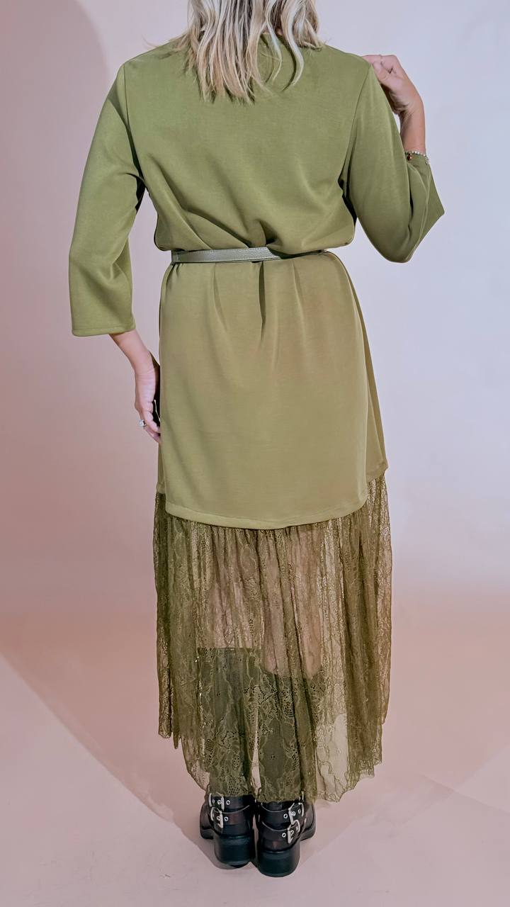 LEVA Abito Sofy 21051 VERDE 