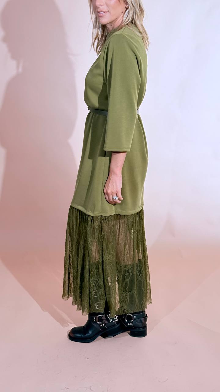 LEVA Abito Sofy 21051 VERDE 