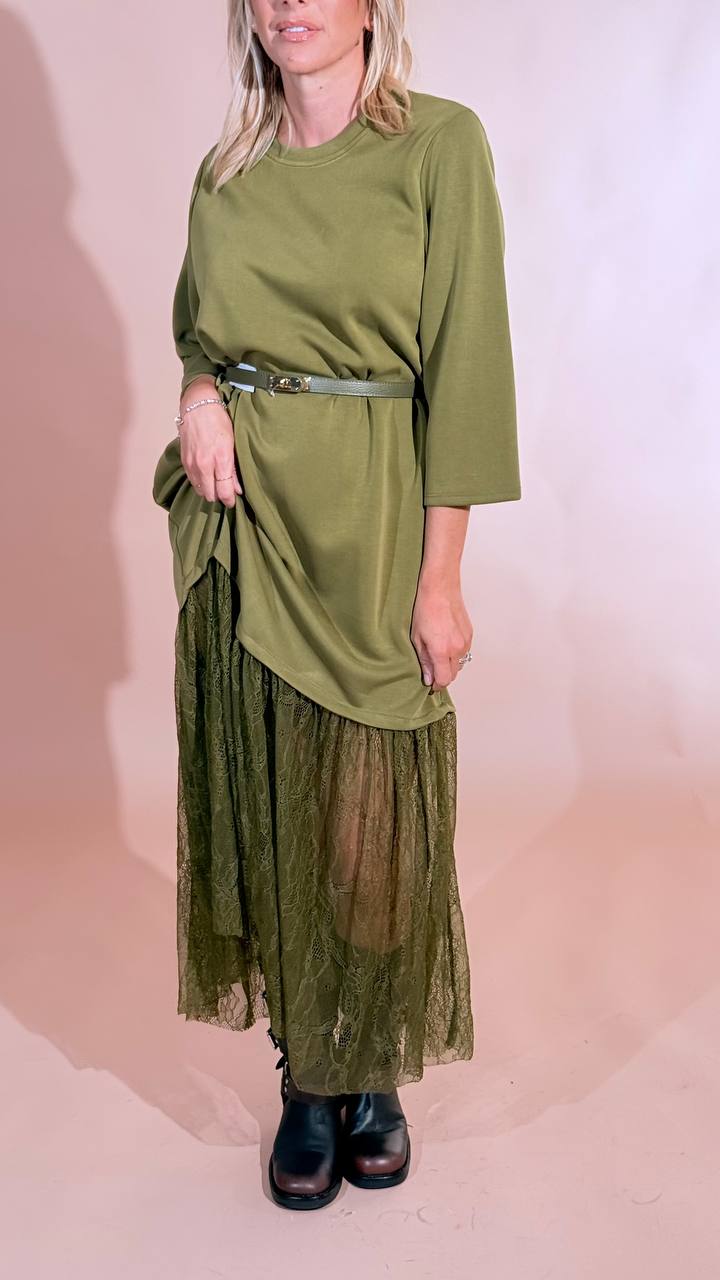 LEVA Abito Sofy 21051 VERDE 