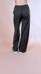 LEVA Pantalone gessato 23695 MORO 