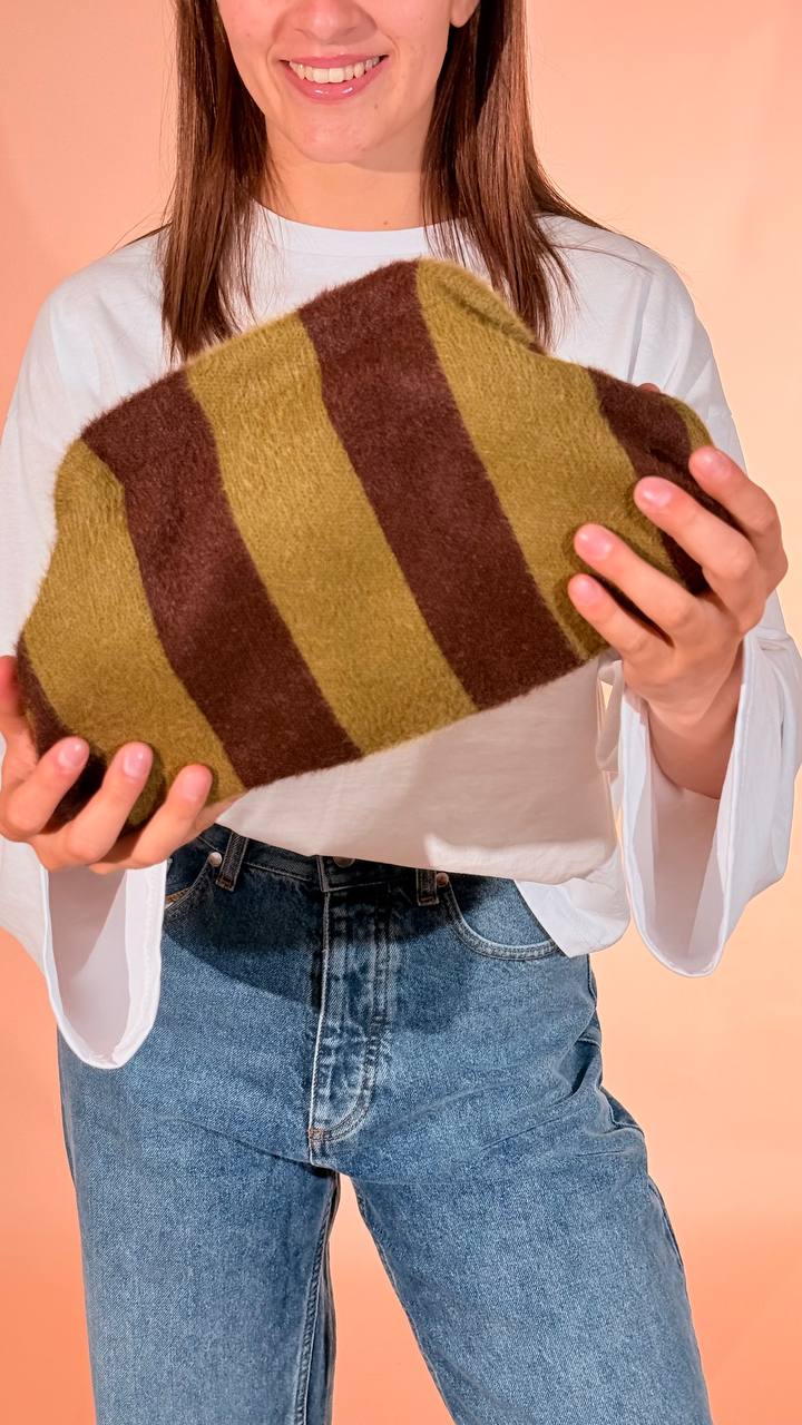 LEVA flora bag F-B71035 OLIVA/MORO 