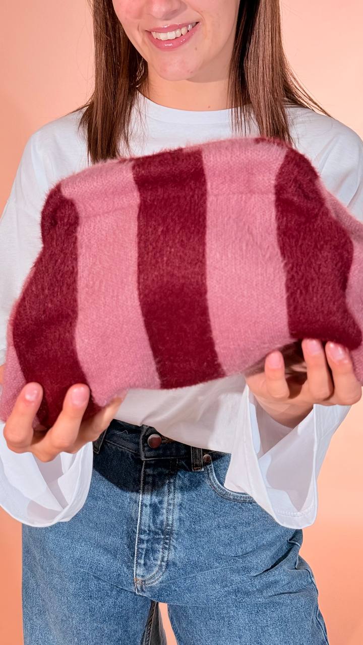 LEVA flora bag F-B71035 ROSA/BOURDEAXU 