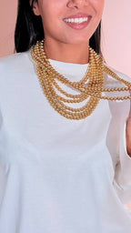 LEVA Collana perla PERLAORO01 ORO 