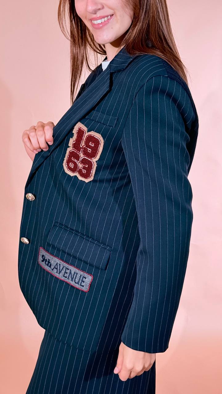 MEME ROAD "rebel" blazer DUE-M6383G BLU 
