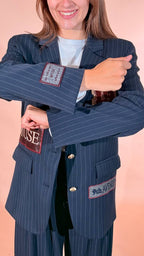 MEME ROAD "rebel" blazer DUE-M6383G BLU 