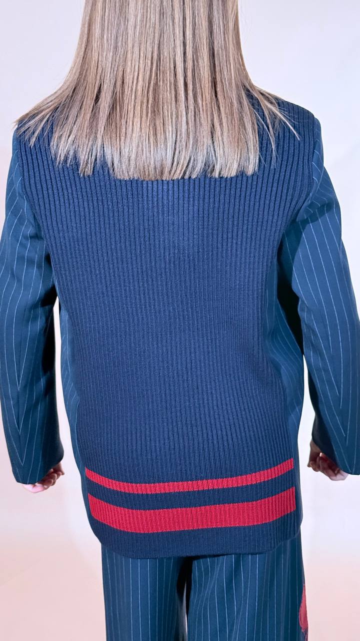 MEME ROAD "rebel" blazer DUE-M6383G BLU 