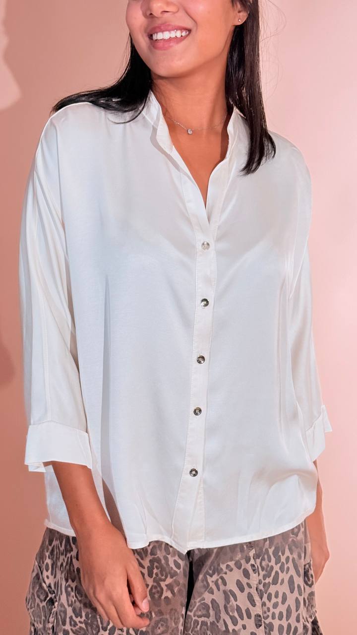 MOTEL Must camicia C484C22R PANNA 