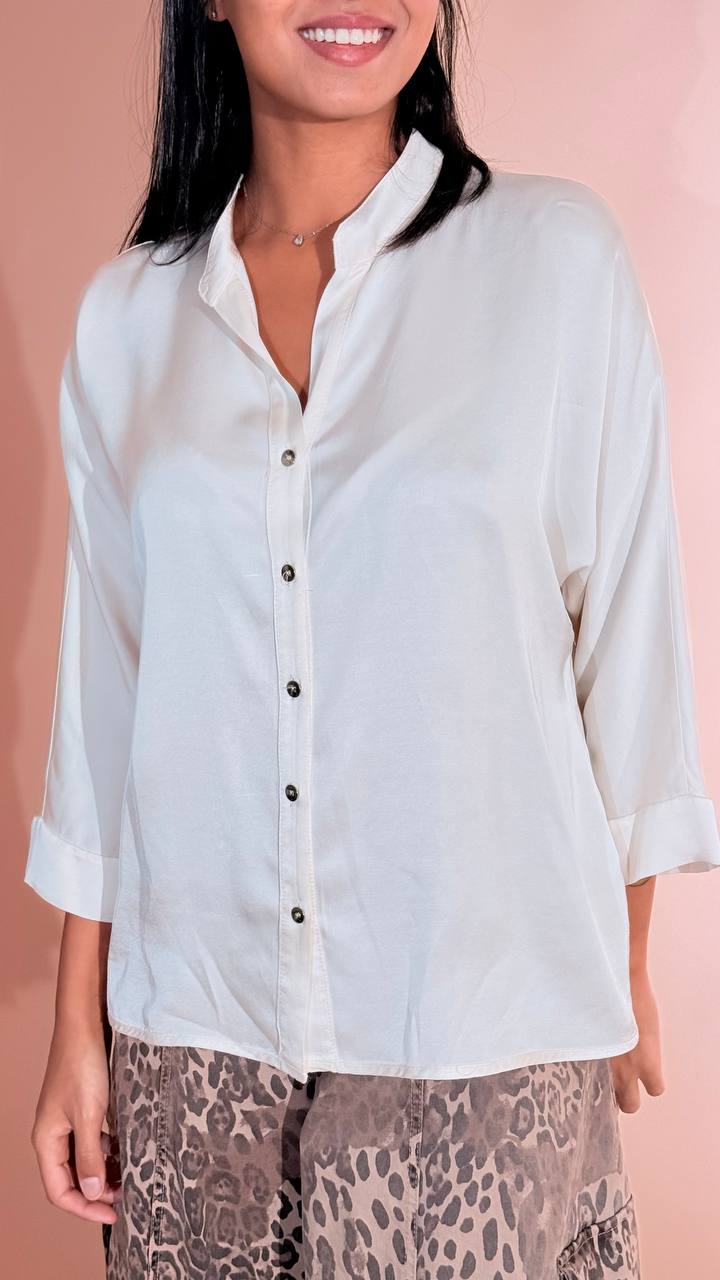 MOTEL Must camicia C484C22R PANNA 