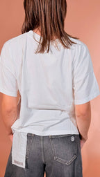 MOTEL basic tshirt M6428 BIANCO 