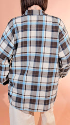 MOTEL New york camicia check W26C373 PANNA 