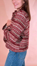 MOTEL Bon ton blazer W26J138 ROSSO 