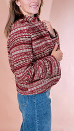 MOTEL Bon ton blazer W26J138 ROSSO 
