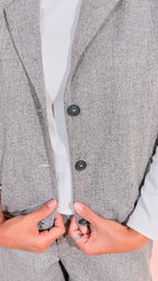 PHILIA LOFT Carola gilet P03P0126 GRIGIO 