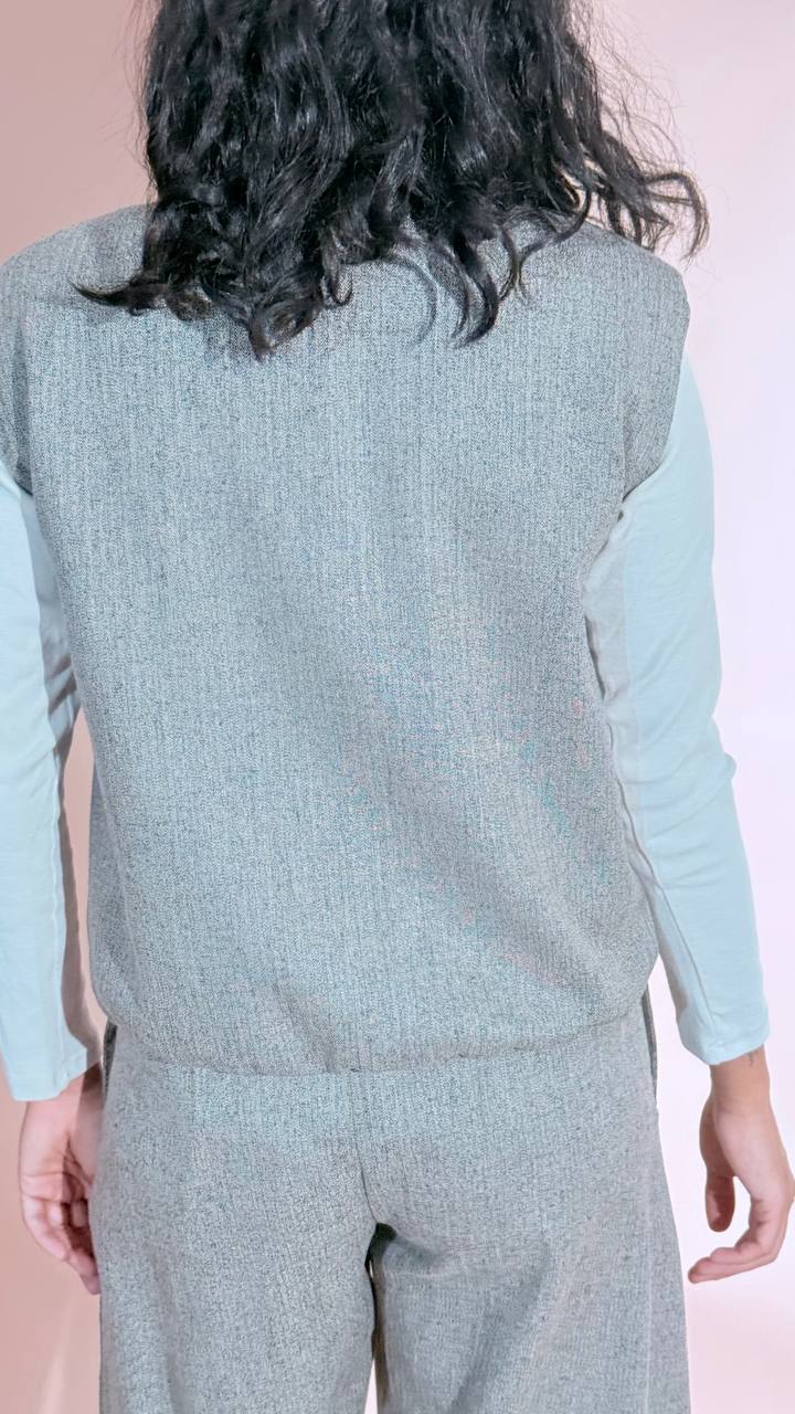 PHILIA LOFT Carola gilet P03P0126 GRIGIO 