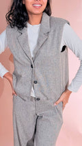 PHILIA LOFT Carola gilet P03P0126 GRIGIO 