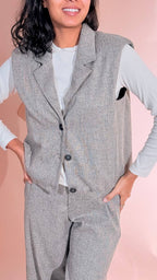 PHILIA LOFT Carola gilet P03P0126 GRIGIO 