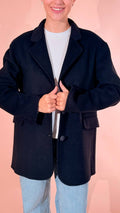 SILENCE Giacca urban GI567SF NAVY 