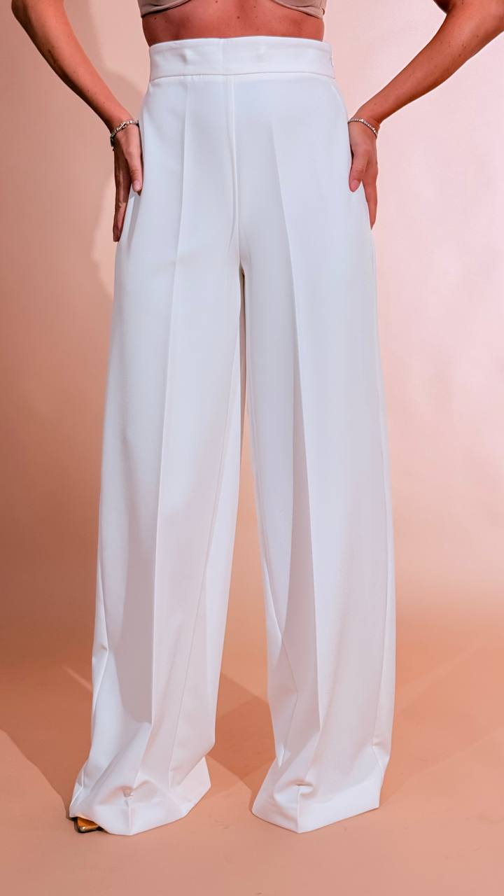 SILENCE Musa  pants palazzo SLPA019DAILY PANNA 
