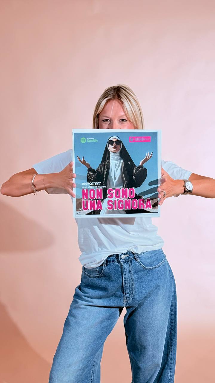 SODA "non sono una signora" tshirt 0004 BIANCA 