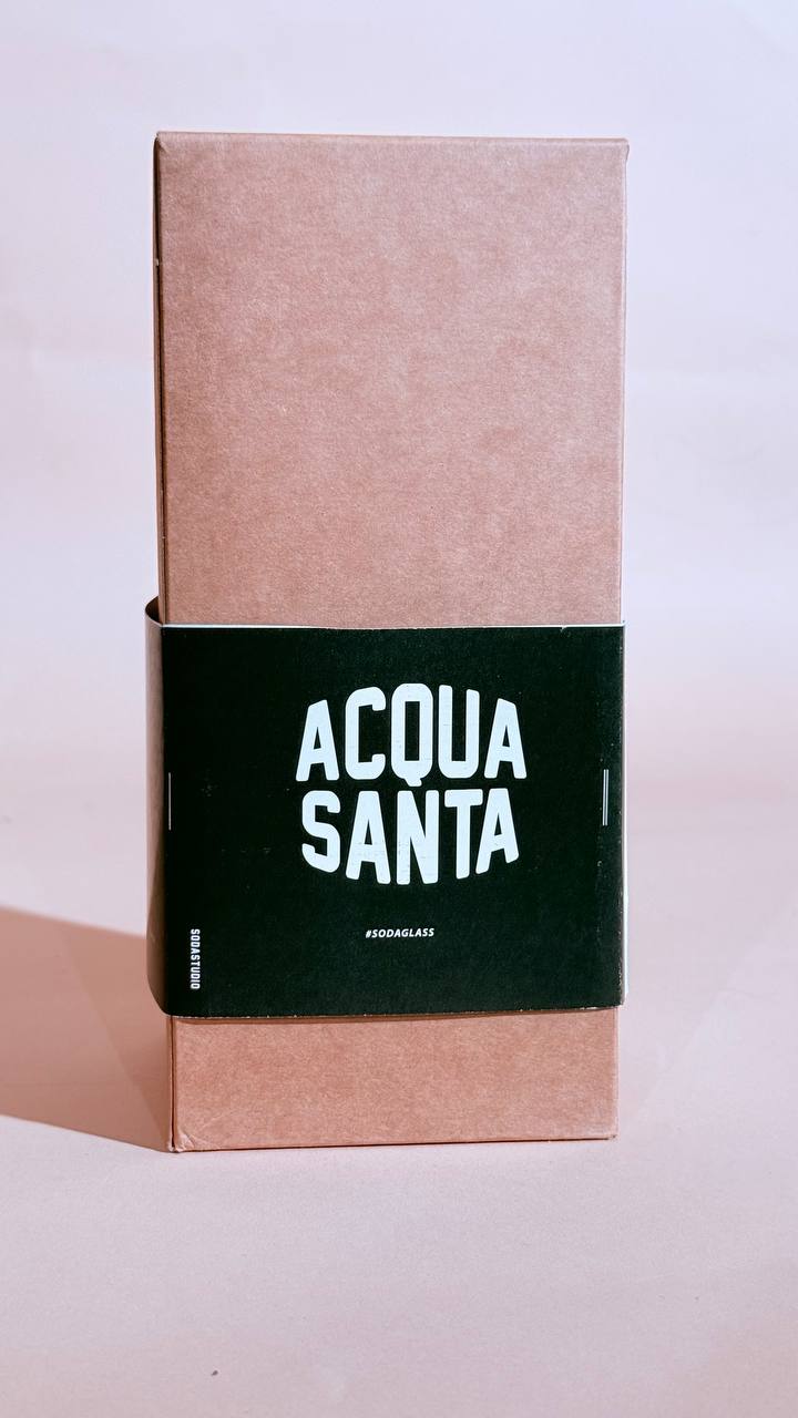 SODA Acqua santa bicchiere ACQUASANTA BIANCO 