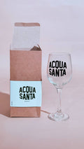 SODA acqua santa bicchier ACQUASANTA NERO 