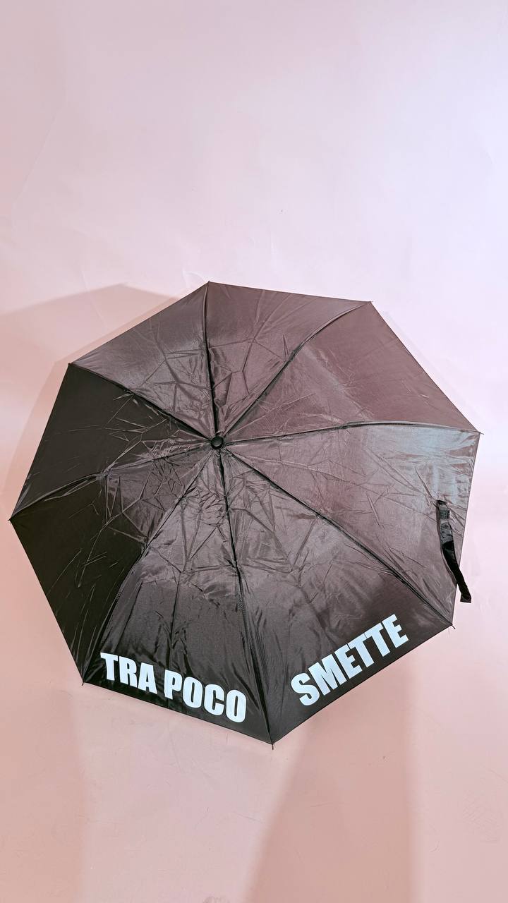 SODA Tra poco smette OMBRELLO2 NERO 