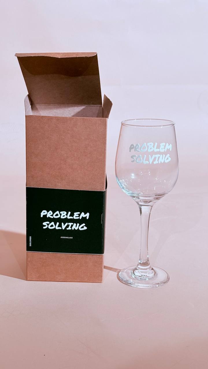 SODA probelm bicchiere PROBLEM BIANCO 