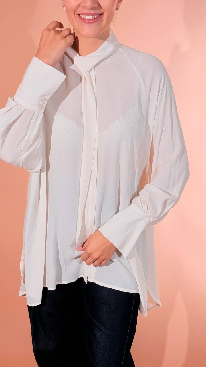 SOUVENIR Coco camicia T40R0354 PANNA 