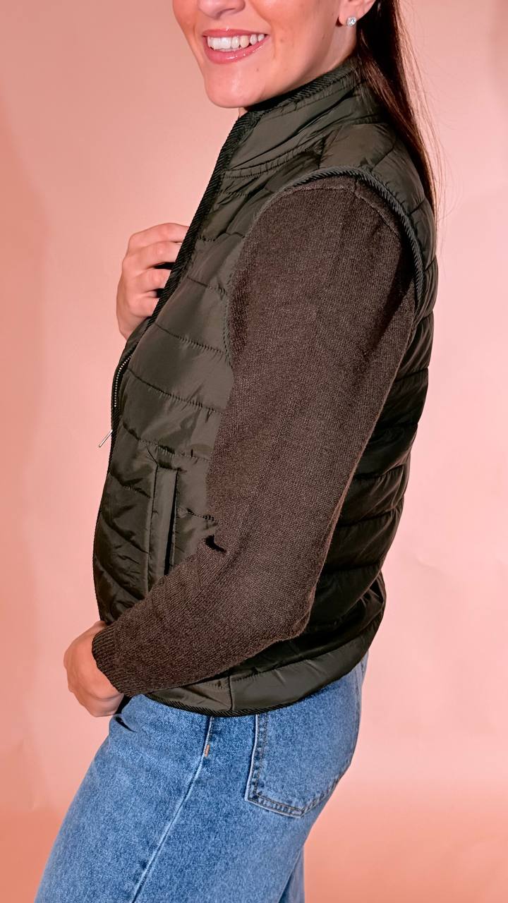 SOYA CONCEPT "forest" gilet 41853 VERDE 