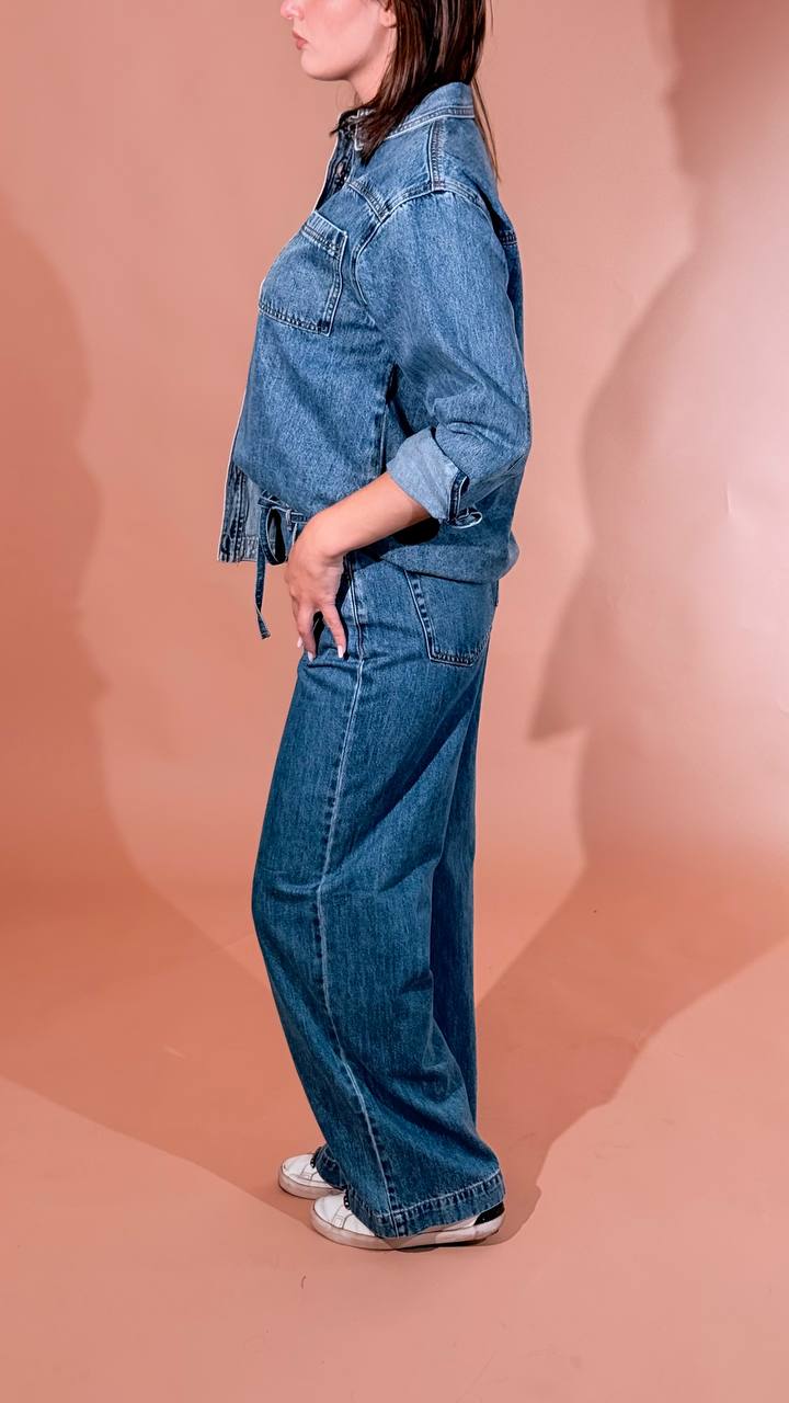 SOYA CONCEPT Camicia di jeans heda lavaggio medio 41944 DENIM 