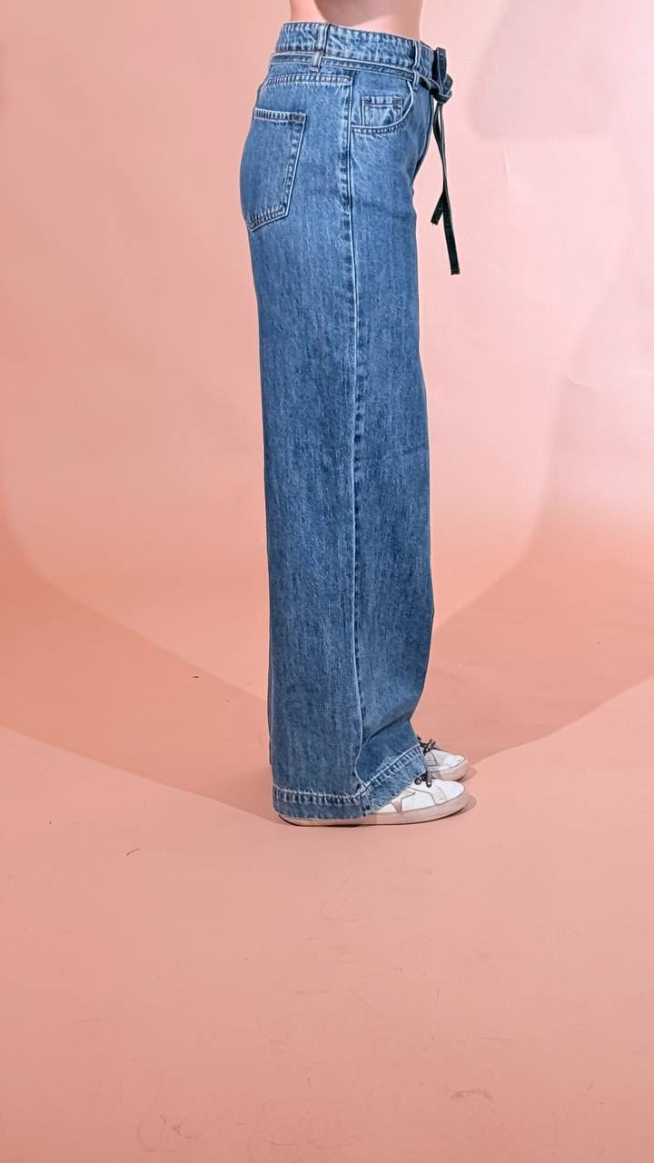 SOYA CONCEPT Heda denim con cinturina 41945 DENIM 