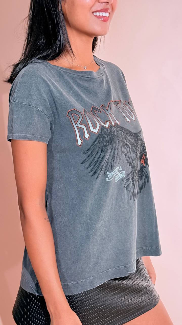 Susy mix Rock t-shirt 12458 GRIGIO 