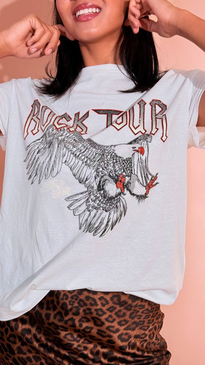 Susy mix Rock t-shirt 12458 PANNA 