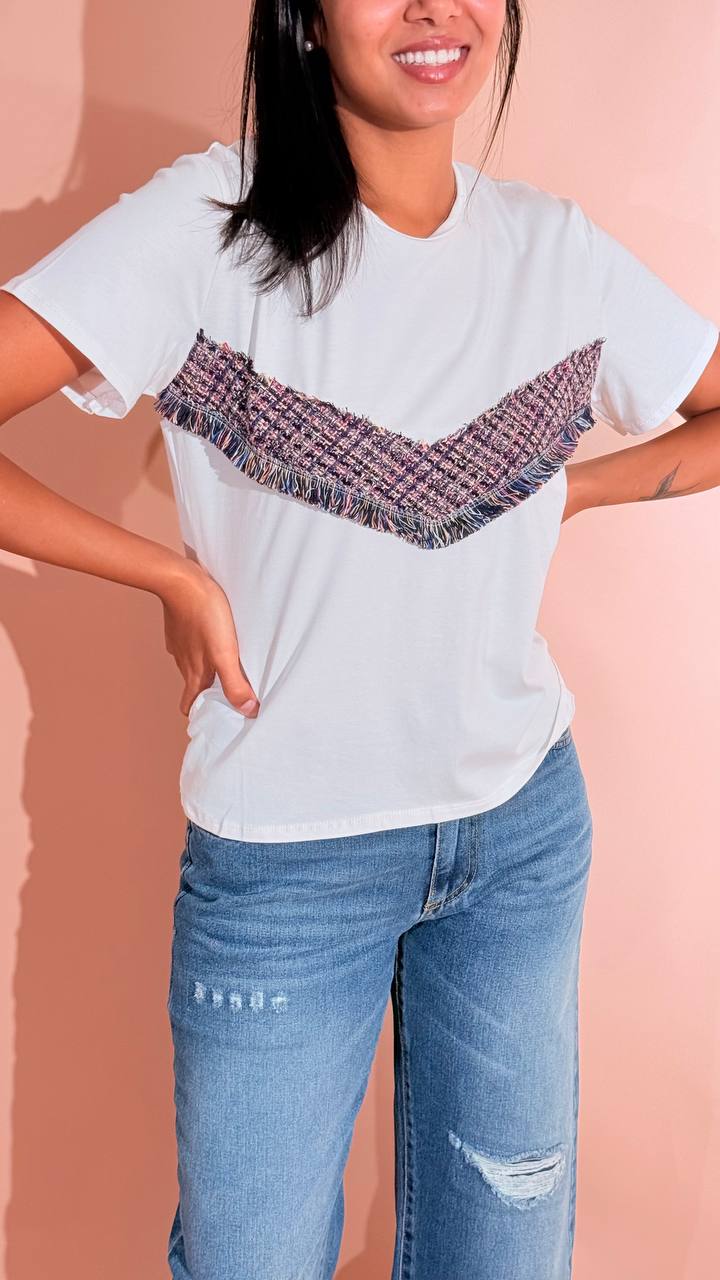 Susy mix Tricot tshirt bianca 56602 BIANCO 